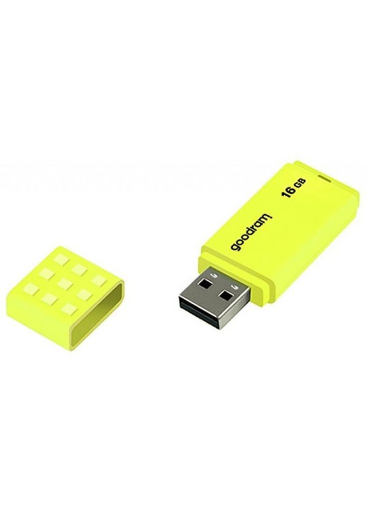 USB флеш накопичувач (UME20160Y0R11) Goodram 16gb ume2 yellow usb 2.0 (273395257)