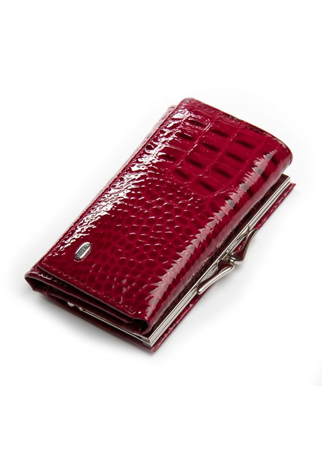 Жіночий лаковий шкіряний гаманець PE PEW214 red Dr. Bond (363254145)