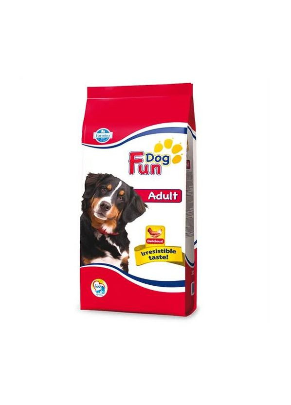 Сухий корм Fun Dog Adult для дорослих собак з куркою 20 кг (8010276010452) Farmina (279569112)