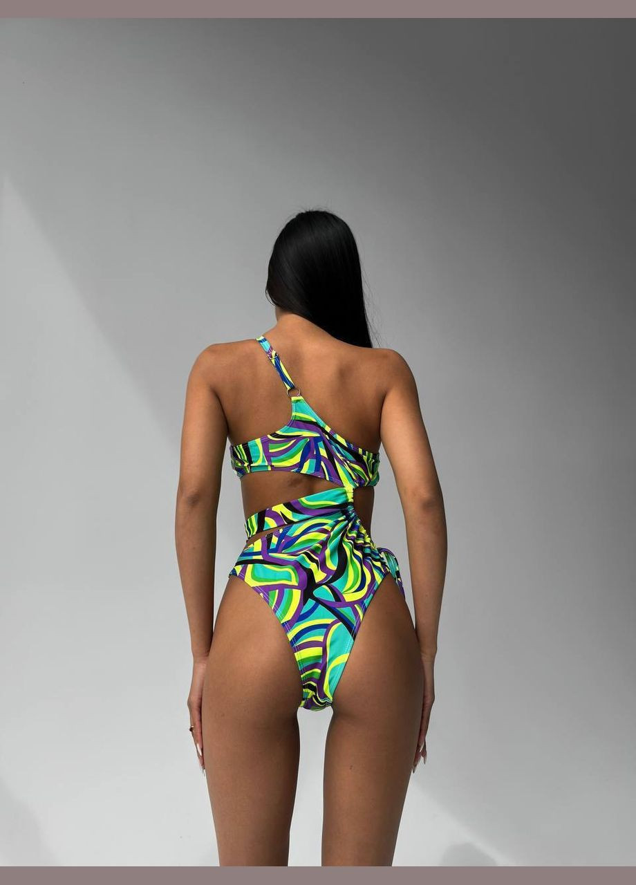 Фіолетовий літній суцільний жіночий купальник суцільний Vital-Textile 2790/77