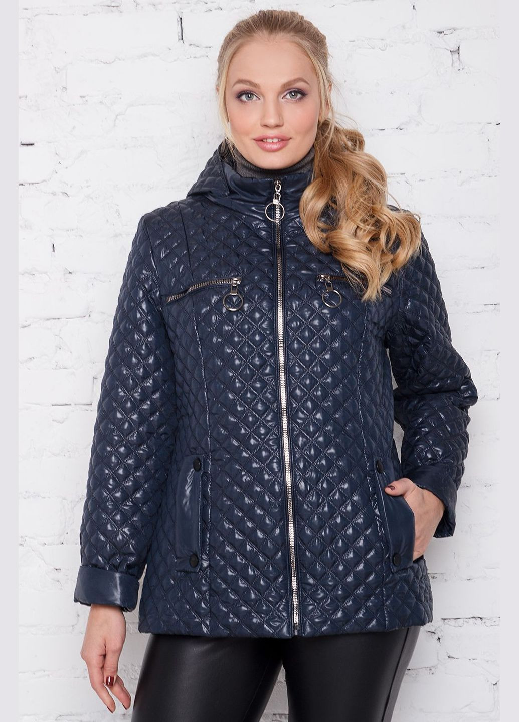 Темно-синяя куртка мелисса (01029-blue50) MioRichi