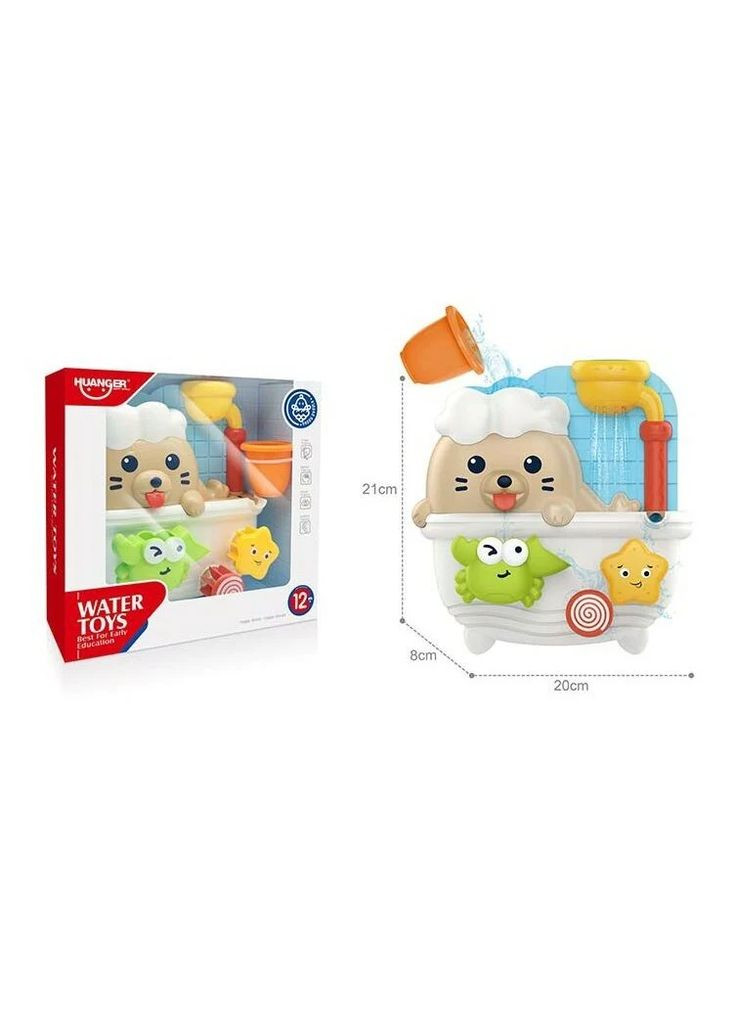 Дитяча розважальна іграшка для ванної HE 8063 Водоспад Морський лев Huanger (327216502)