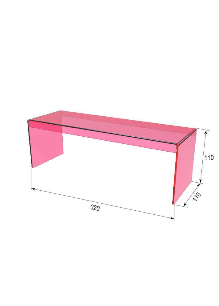 Подиум П-обр 110х320х110 3мм Ekostar (367609190)
