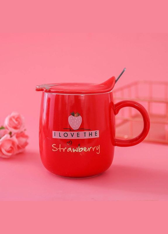 Заварник фарфоровый 420 мл Клубнички Bona Di 927-214 BonaDi (364108470)