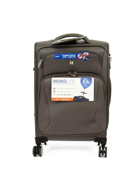 Чемодан на 4 колесах SATIN Dark Grey S 35л (IT12-2225-08-S-S755) IT Luggage (322206875)