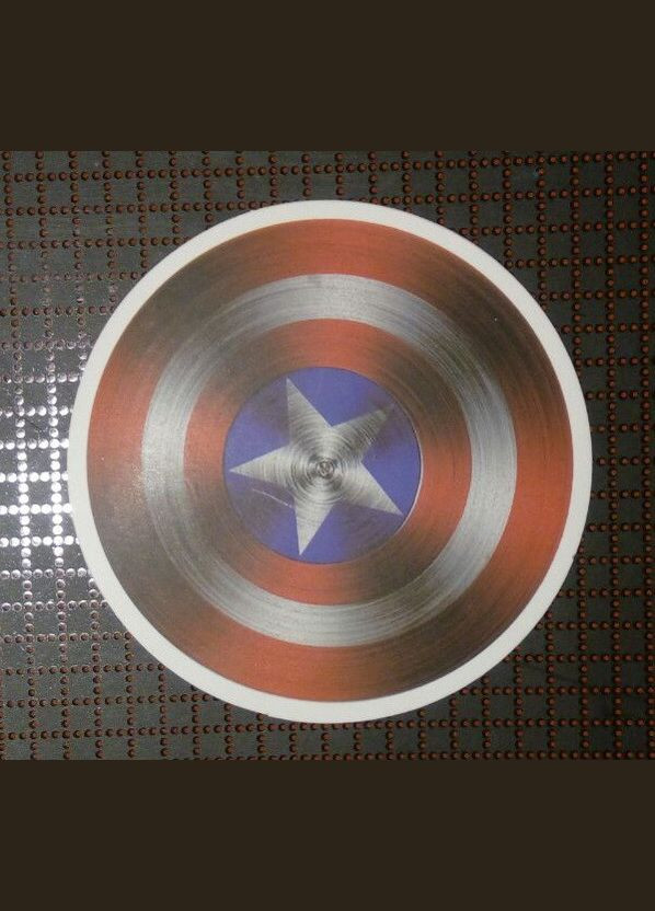 Стикер этикетка наклейка самоклейка Captain America 1 (6,5см) PTR P&S (317595588)