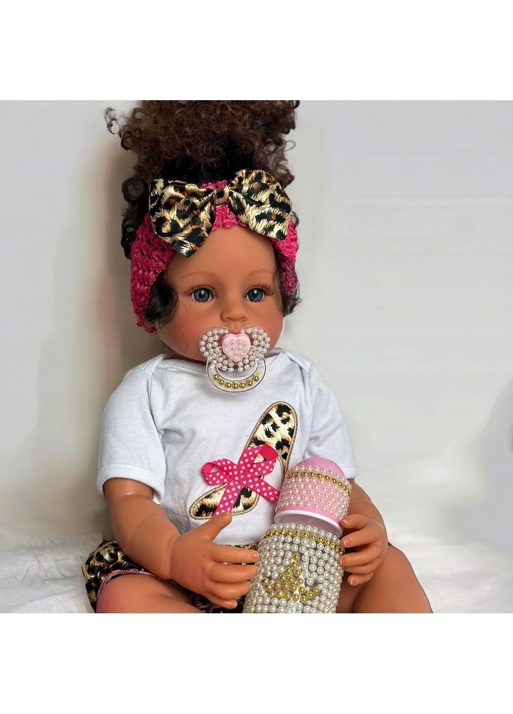 Кукла Реборн мулатка винил силиконовая No Brand (367736351)