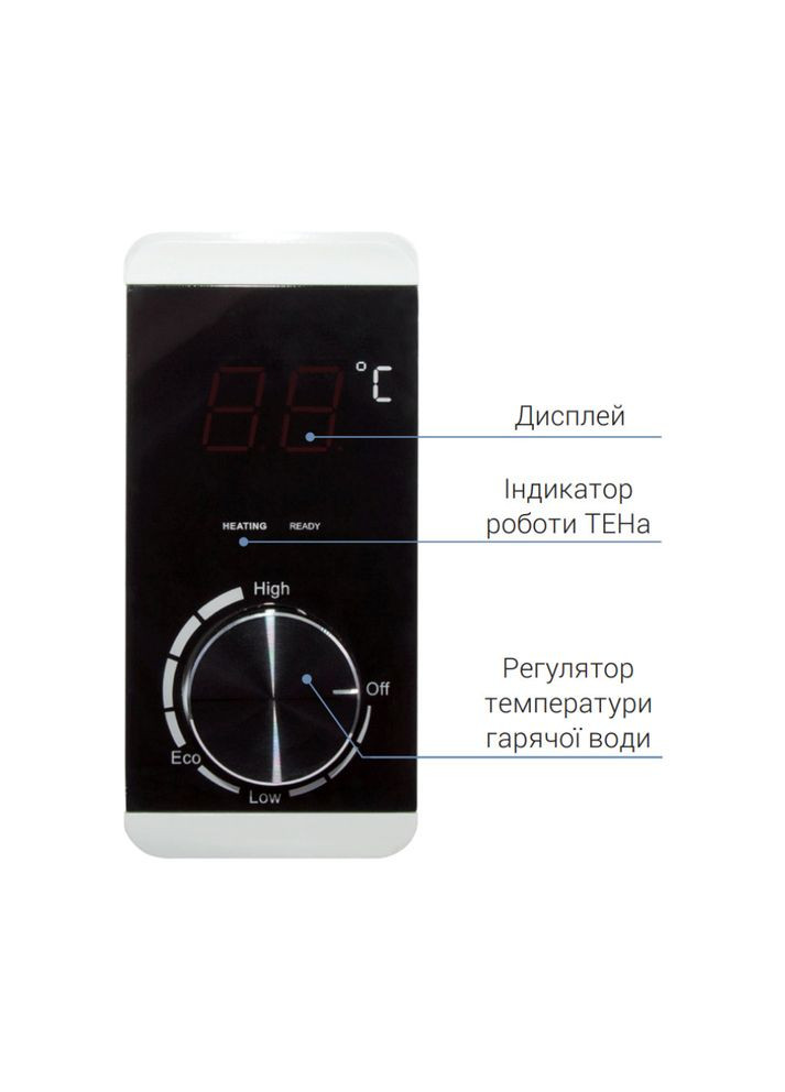 Водонагреватель электрический 50 л вертикальный, сухой ТЭН 2,0 кВт D50V20J2(D)K Thermo Alliance D50V20J2DK