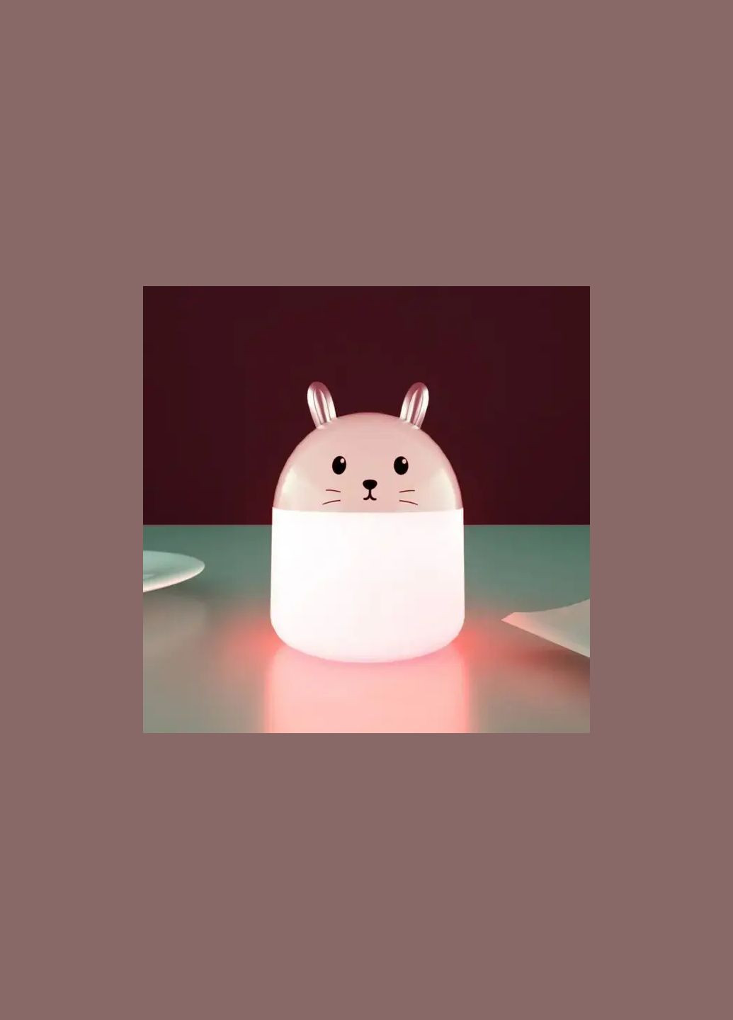 Мини-увлажнитель воздуха Air Purifier ночник 2 в 1 котик BIG (357346012)