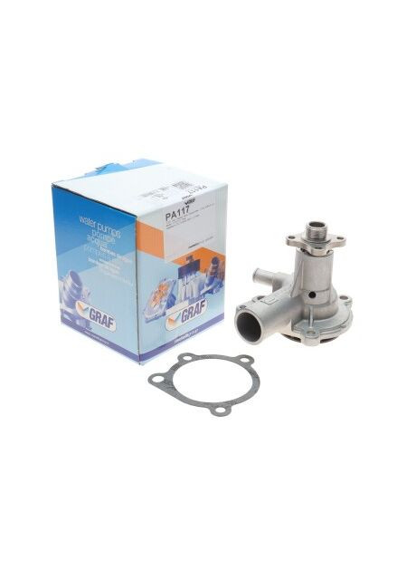 Насос воды Ford Transit III/IV/V 1.6/2.0 77-94/Sierra I/II 1.6 82-93 (B/B) (7 лоп.) PA117 RU63 Graf (345785915)