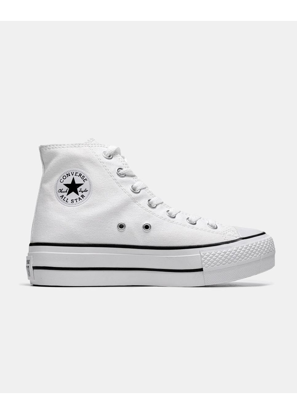 КЕДЫ ЖЕНСКИЕ CONVERSE WMNS CHUCK TAYLOR ALL STAR LIFT HIGH WHITE КОНВЕРС No Brand белые демисезоны (369388969)
