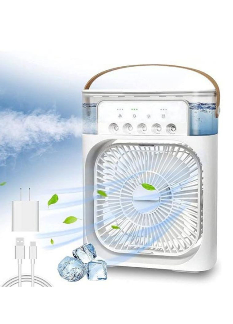 Вентилятор портативный кондиционер с функцией увлажнения воздуха USB No Brand (341304524)