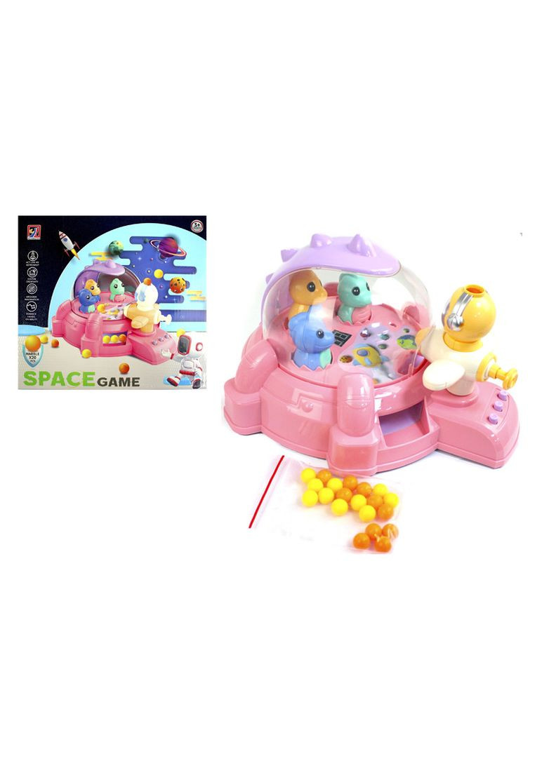 Игрушка интерактивная Космос стреляет шариками на батарейках 24.5*25*18.5см. Y1906 No Brand (362436355)