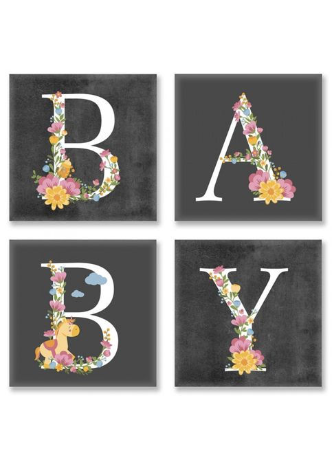 Набір для розпису по номерам. "BABY Лофт" CH109, 18х18 см No Brand (315757129)