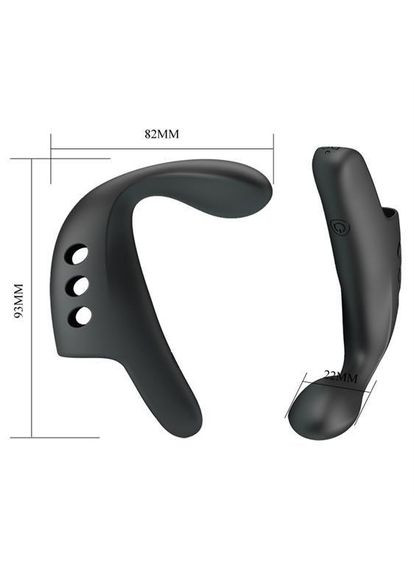 Вибронасадка на палец - Pretty Love Fingering Vibrator Gordon Black LyBaile (322184096)