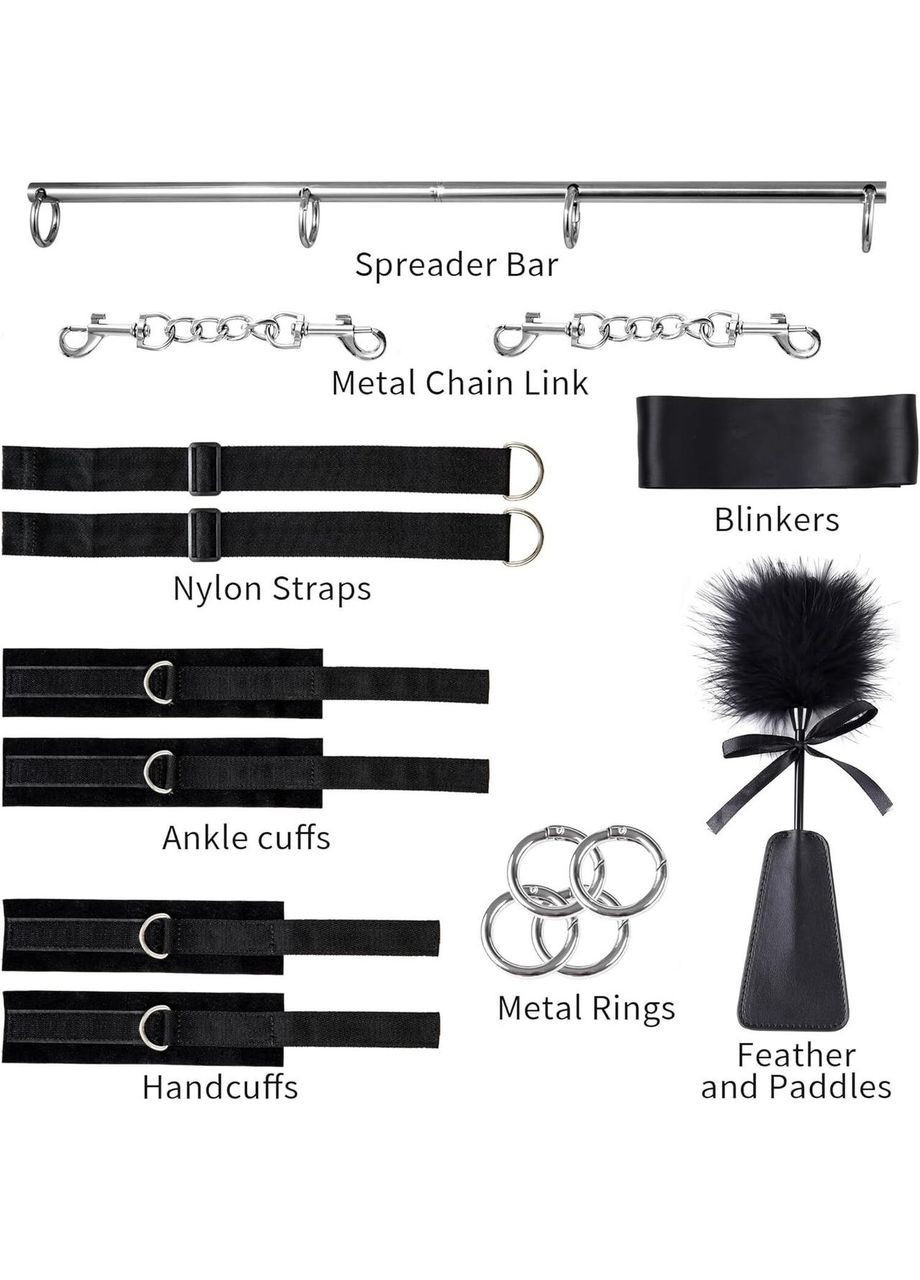 БДСМ-набор YEAHWOW Door Swing & Leg Spreader Bondage set Lockink (363970041)