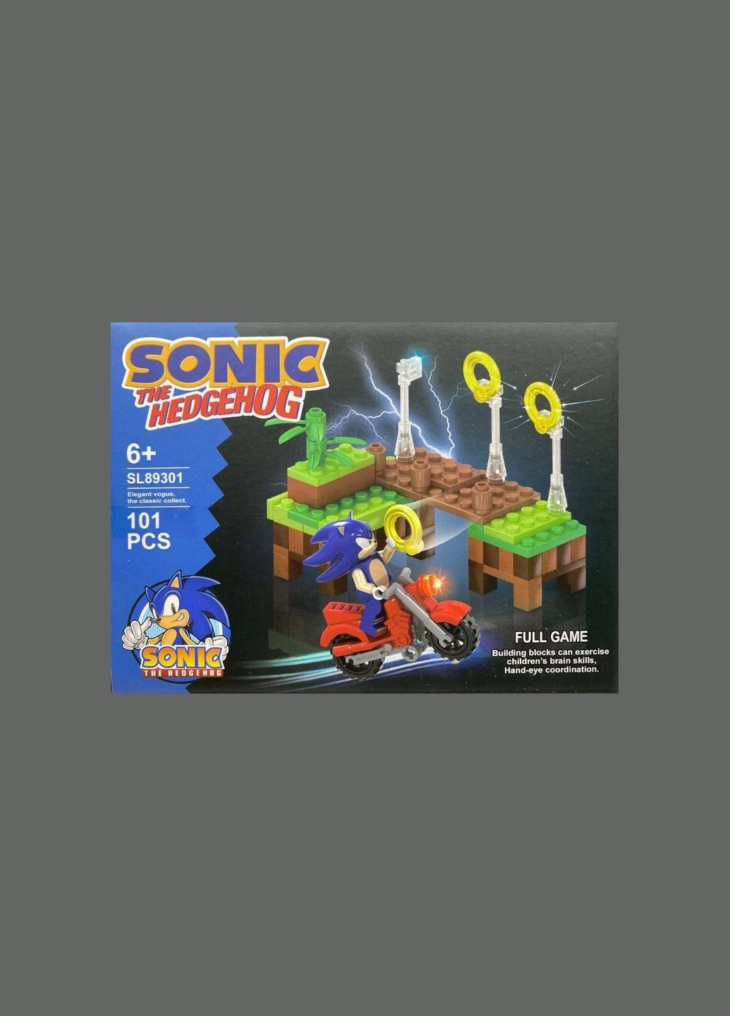 Конструктор SONIC Sonic the Hedgehog 101 PCS No Brand (282719848)