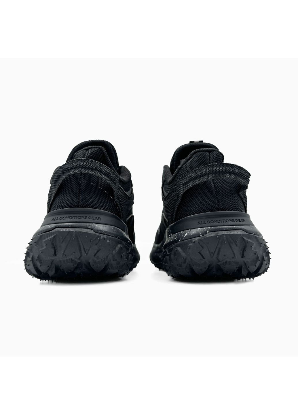 Черные демисезонные кроссовки мужские nike acg mountain fly black найк асж маунс флай No Brand