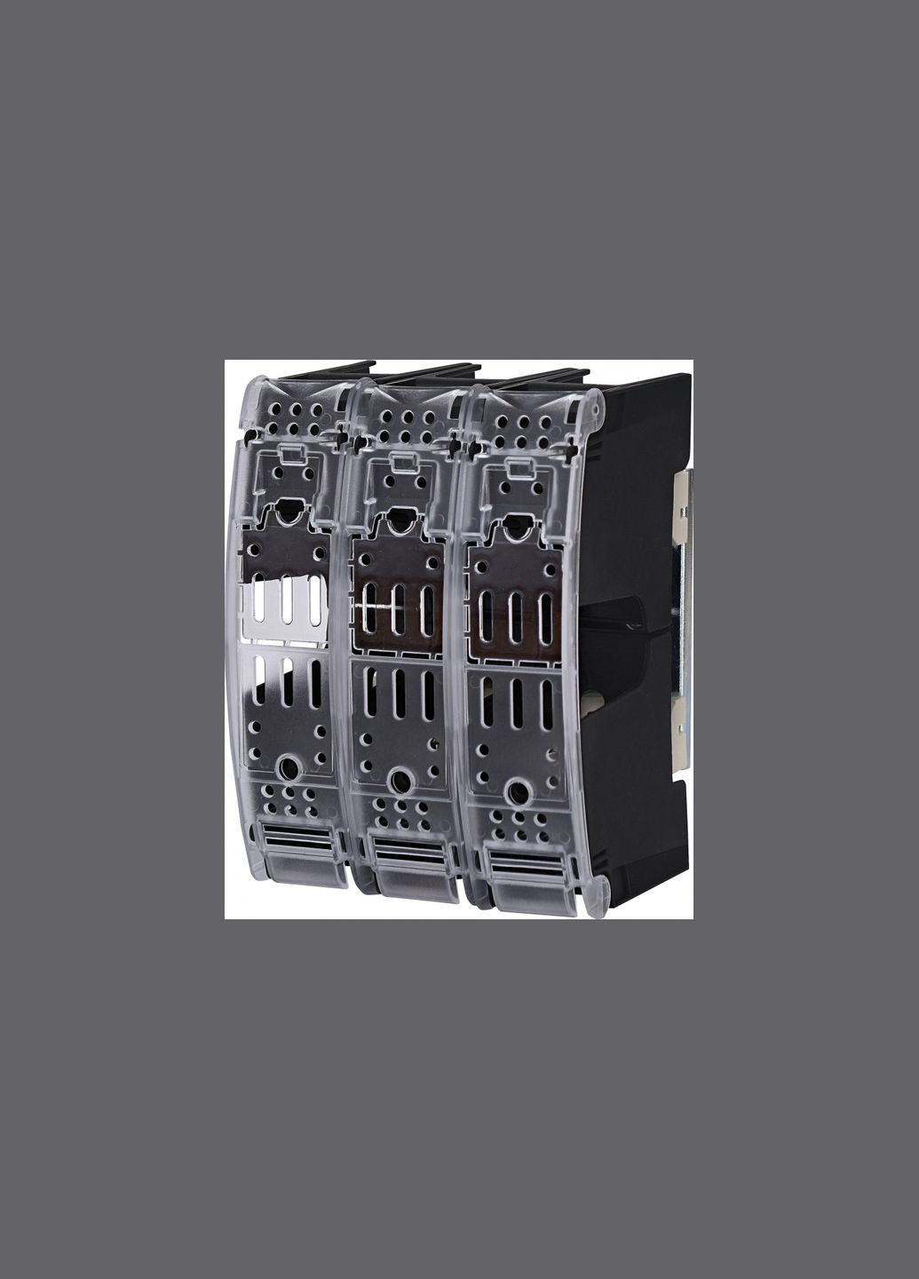 Держатель предохранителя 3P 160А NH00 690В изолированный с крышкой [4132121] PKIP 00 M8-M8 S ETI (337148560)