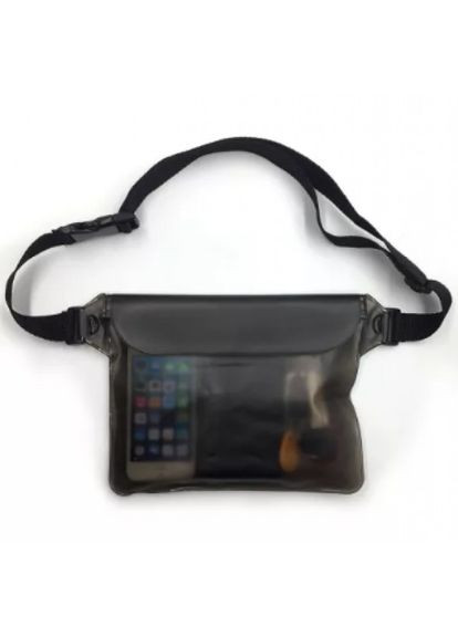 Водонепроницаемая черная сумка чехол для денег телефона (R050331L) No Brand (349844712)