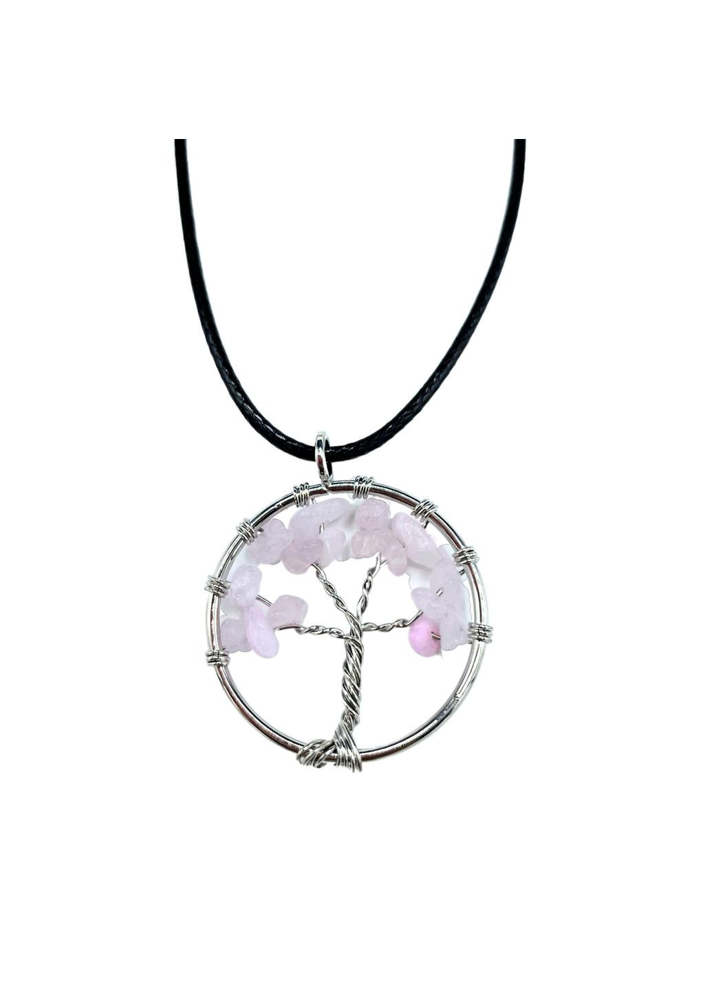 Подвеска «Дерево жизни» – розовый кварц No Brand (295440355)