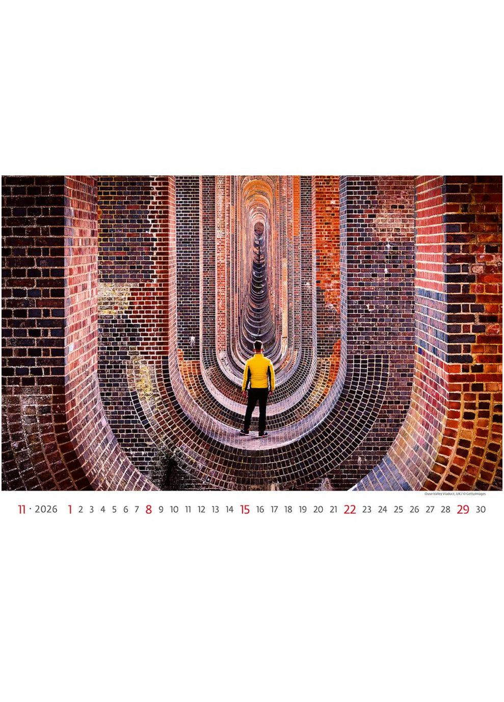 Календар HELMA 2026 45 x 31,5 см New Horizons Helma 365 (361855120)