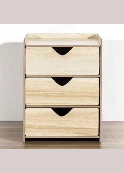 Міні-комод з дерева Кодіан 19 бланже (МНК-193701) No Brand (328228503)