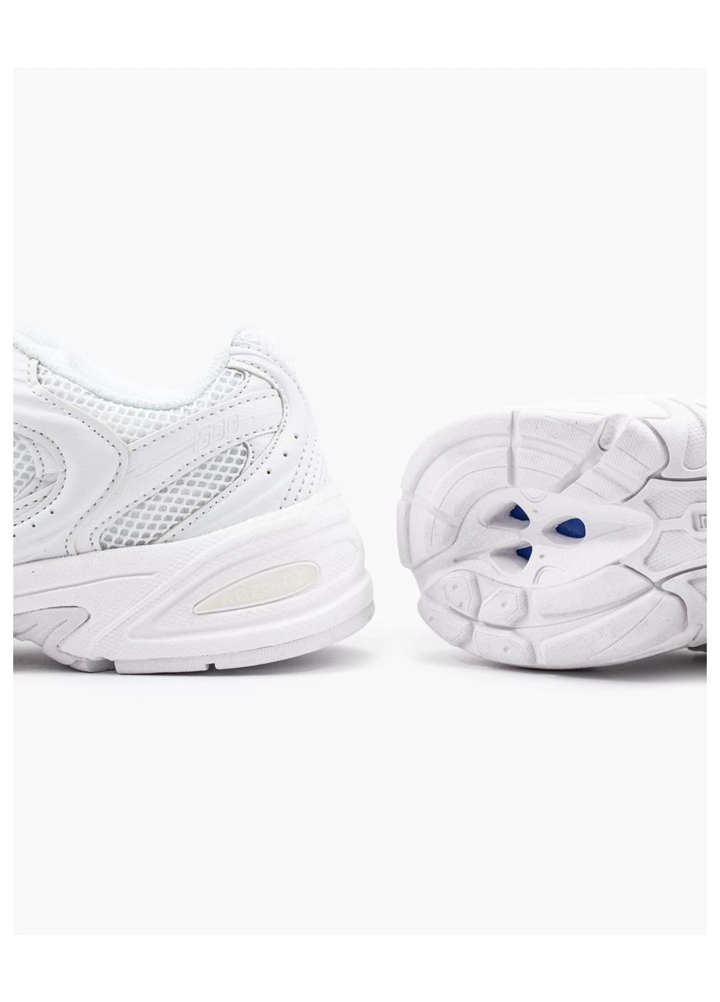Кроссовки женские New Balance Triple White nbl-0015 No Brand 530 белые демисезоны (293142423)