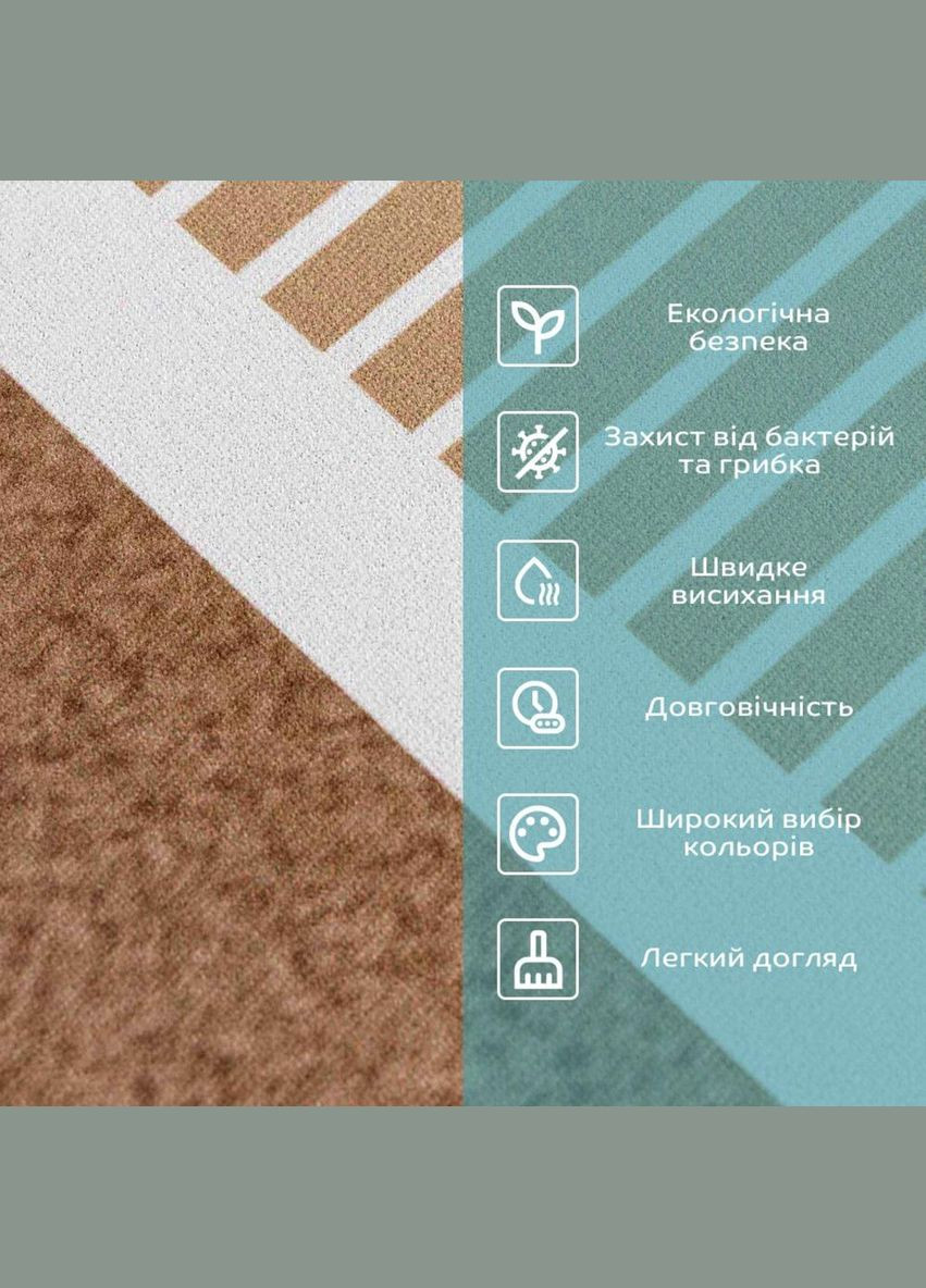 Влагопоглощающий коврик 48х78CMх3MM (D) SW-00001889 Бежевый Sticker Wall (297915318)