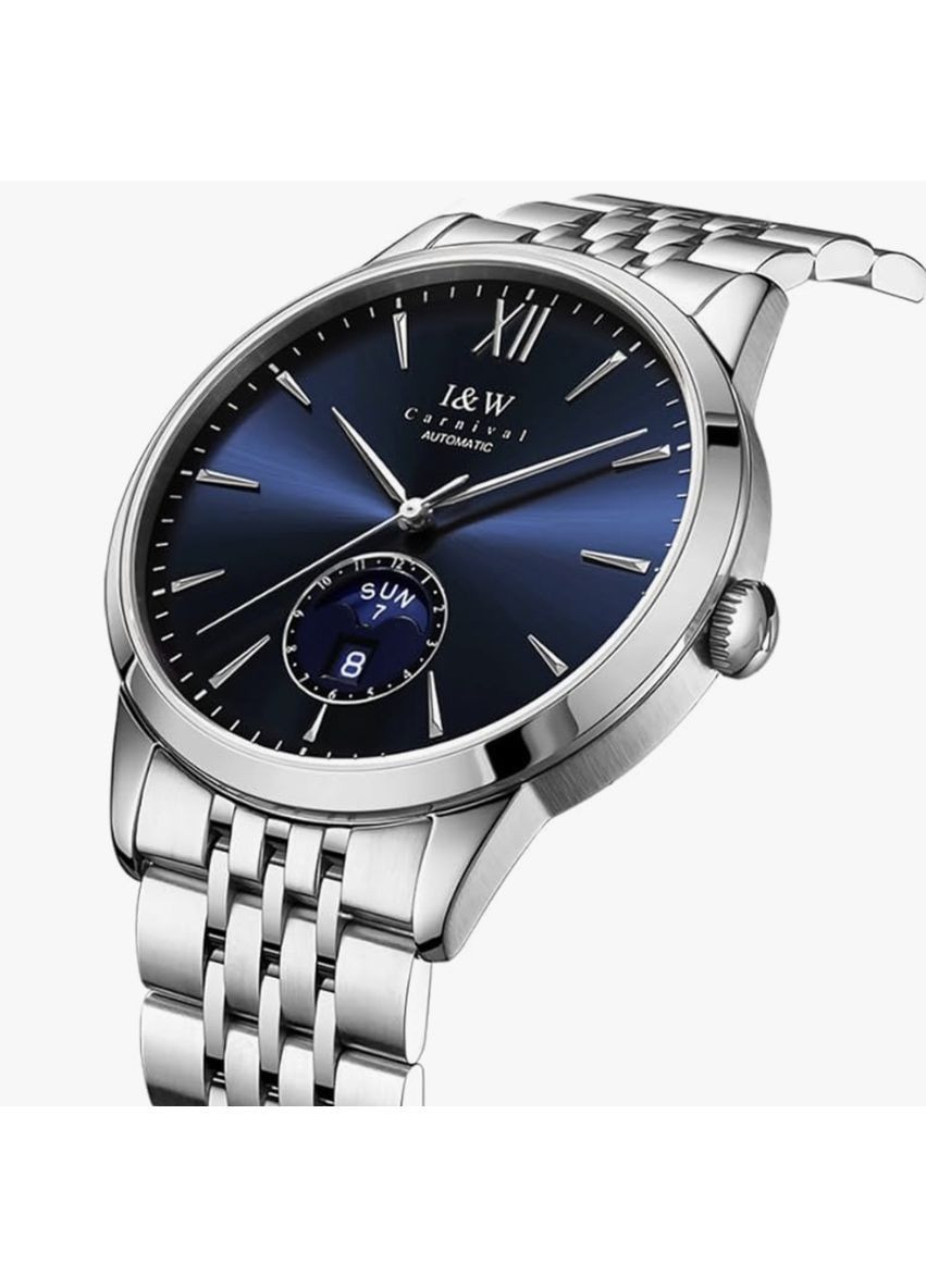 Наручний годинник чоловічий New York Сріблястий (3577) Carnival (362975752)