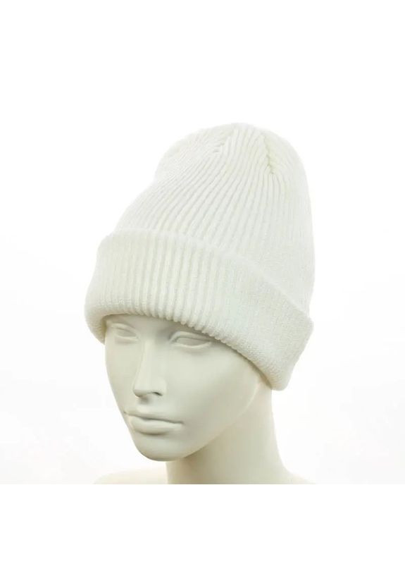 2в1 з відворотом подвійна в’язка STD Шапка-біні (360559077)