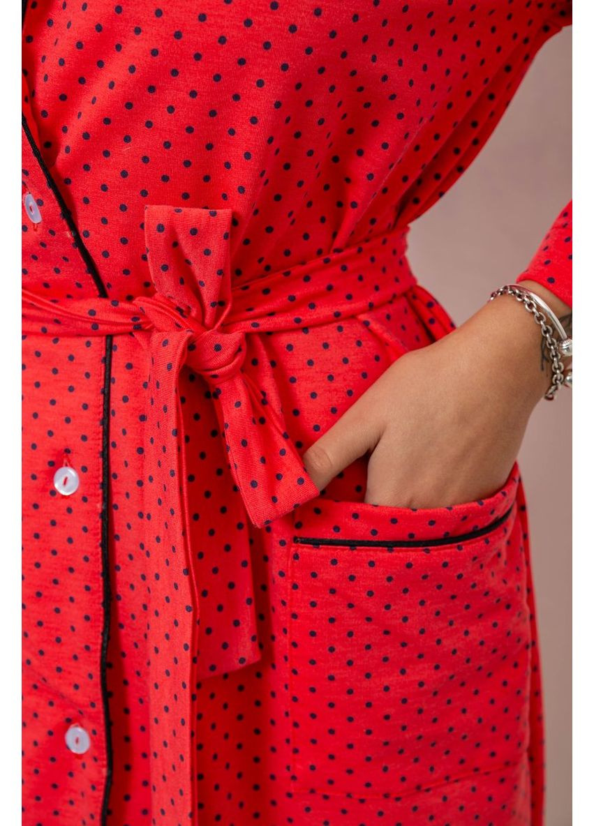 Халат женский домашний в горошек,, 257R334 Ager (366249263)