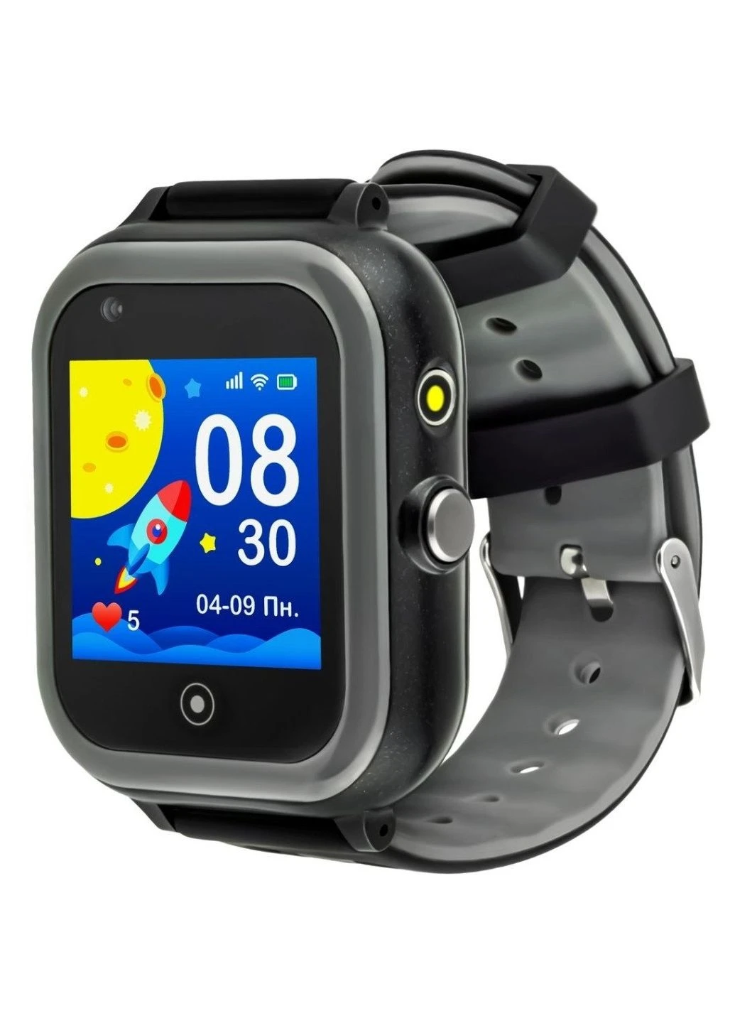Смарт-годинник (ek60861) GARMIX PointPRO-200 4G/GPS/WIFI/VIDEO CALL BLACK (392673499)