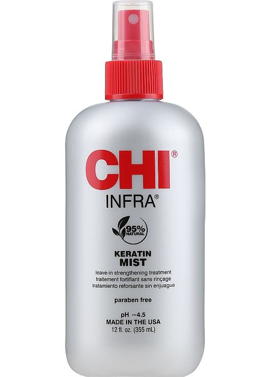 Зміцнювальний засіб, що не вимагає змивання Keratin Mist 355ml (34327-28872) CHI (368661140)