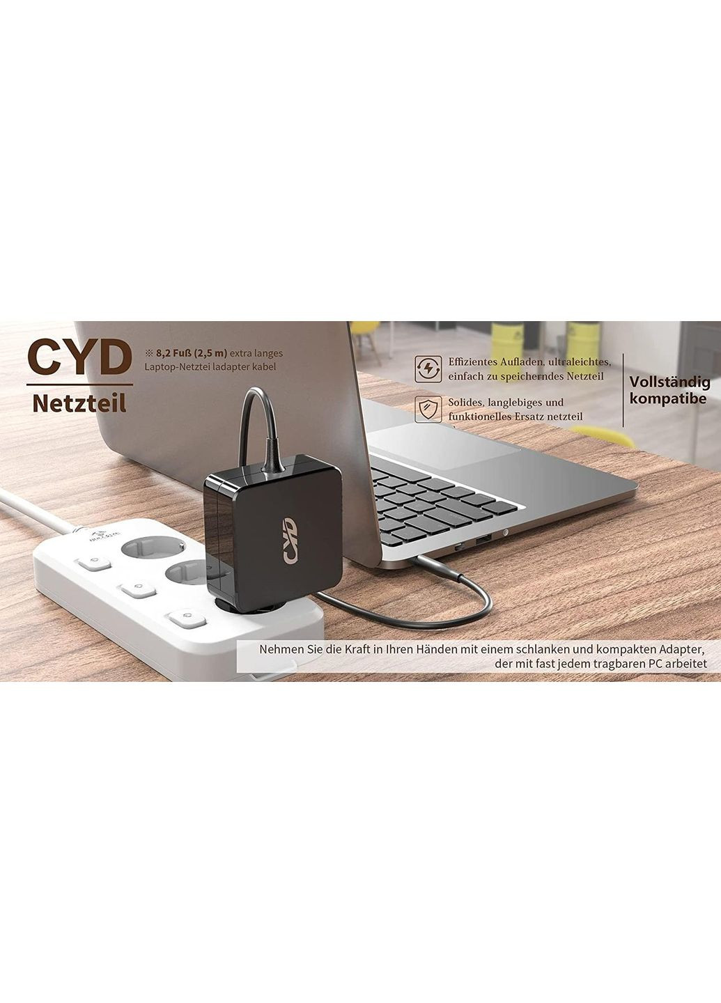 Адаптер для ноутбука ASUS CYD 45W 19V 2.37A 5.5x2.5 No Brand (354829033)