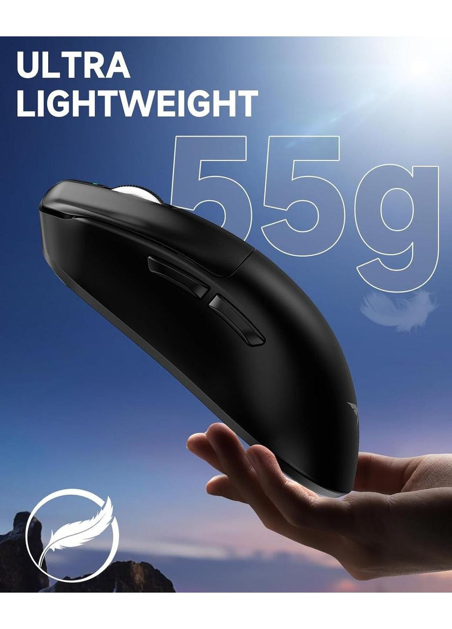 Игровая мышь беспроводная Dragonfly F1 MOBA Black VGN (370202816)