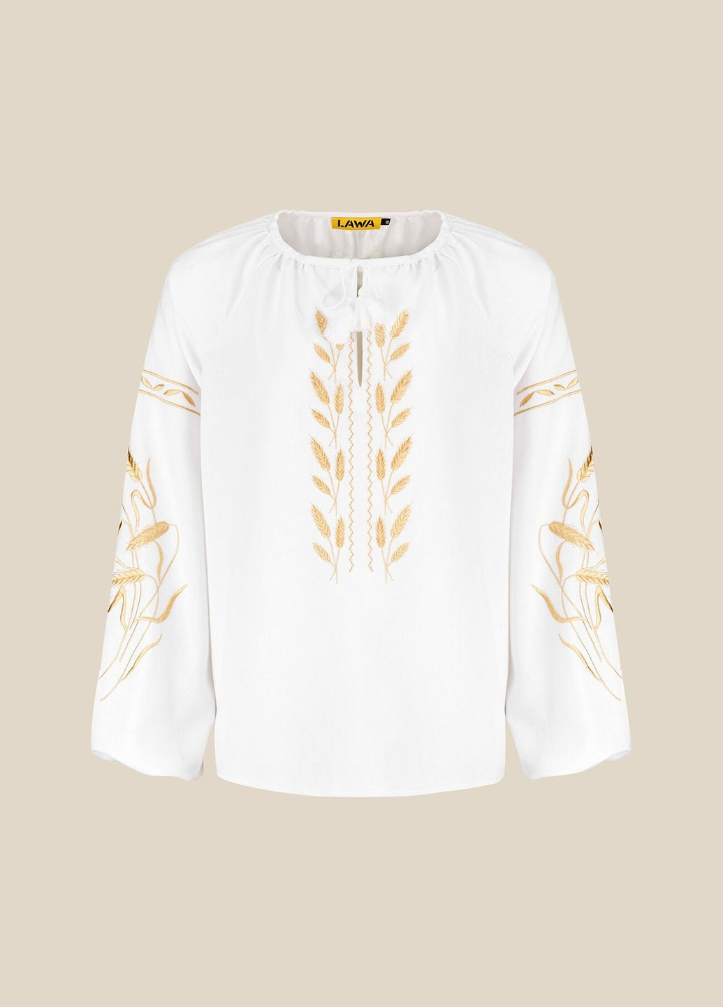 Біла вишиванка сорочка жіноча e-wb02319 shop (2000999169915) LAWA (339909234)