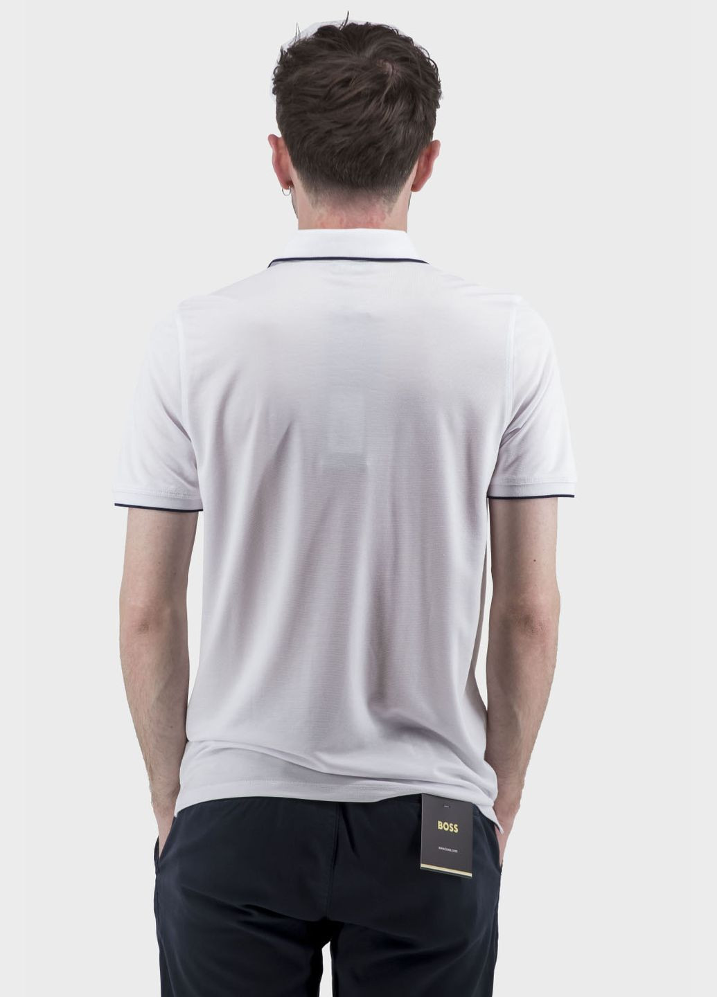 Белая мужское поло (, ), 47972 Buke