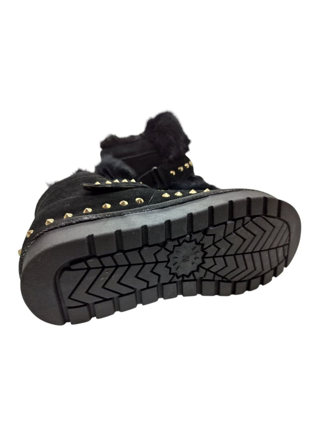 Черевики жіночі зимові чорні No Brand (315401861)