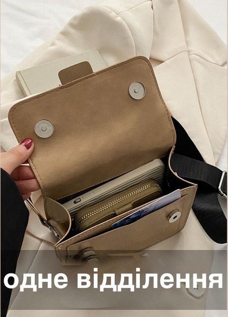 Жіноча класична сумка 6006 крос-боді через плече на тонкому ремінці синя No Brand (296008097)