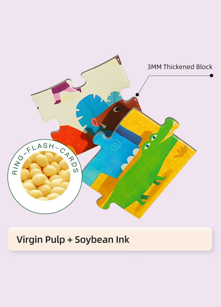 Пазл в чемодане Музей динозавров 108 деталей ( JA 95119 ) Jar Melo (338435428)