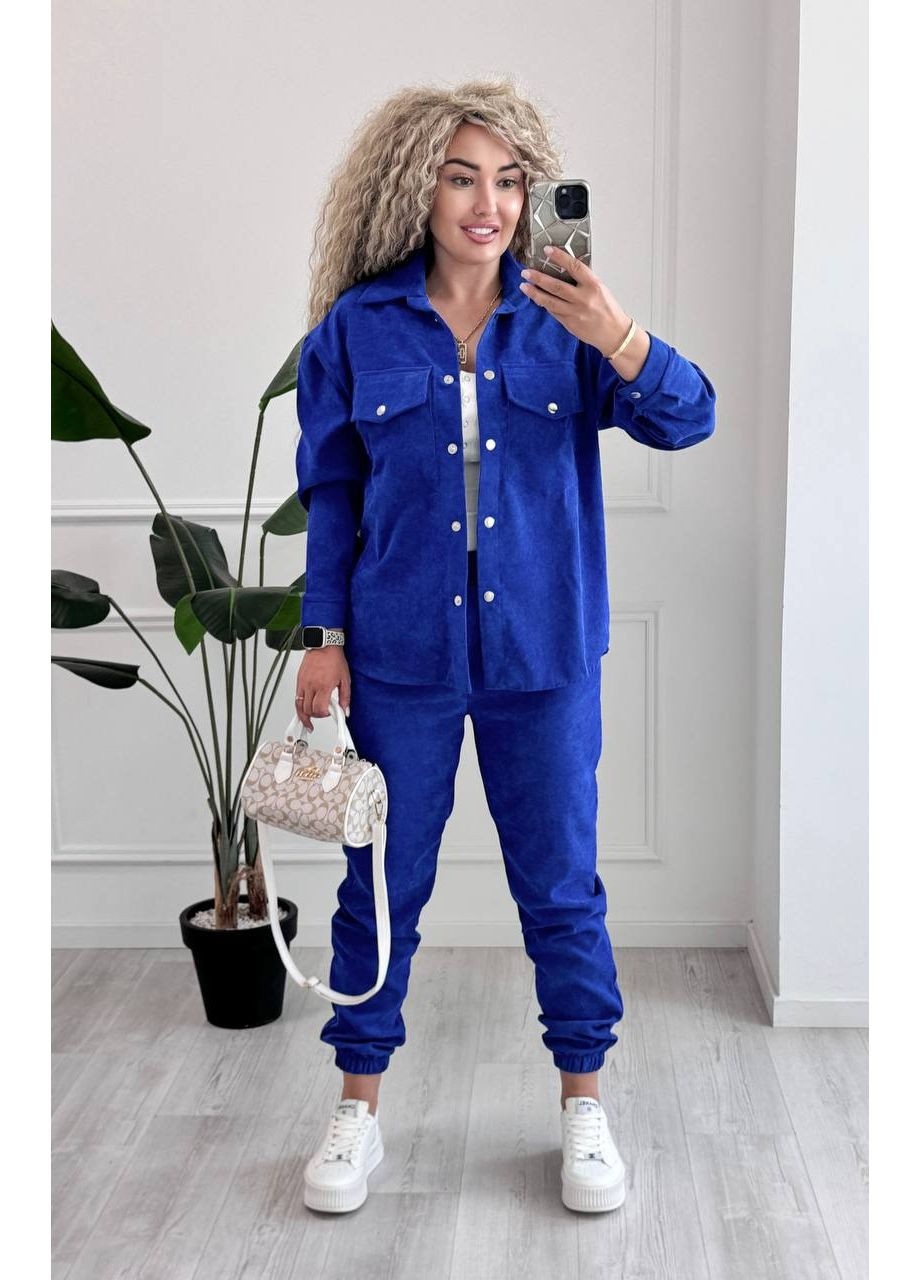 Женский костюм из микровельвета с джогерами. Размерная сетка в описании. Vione (367076025)