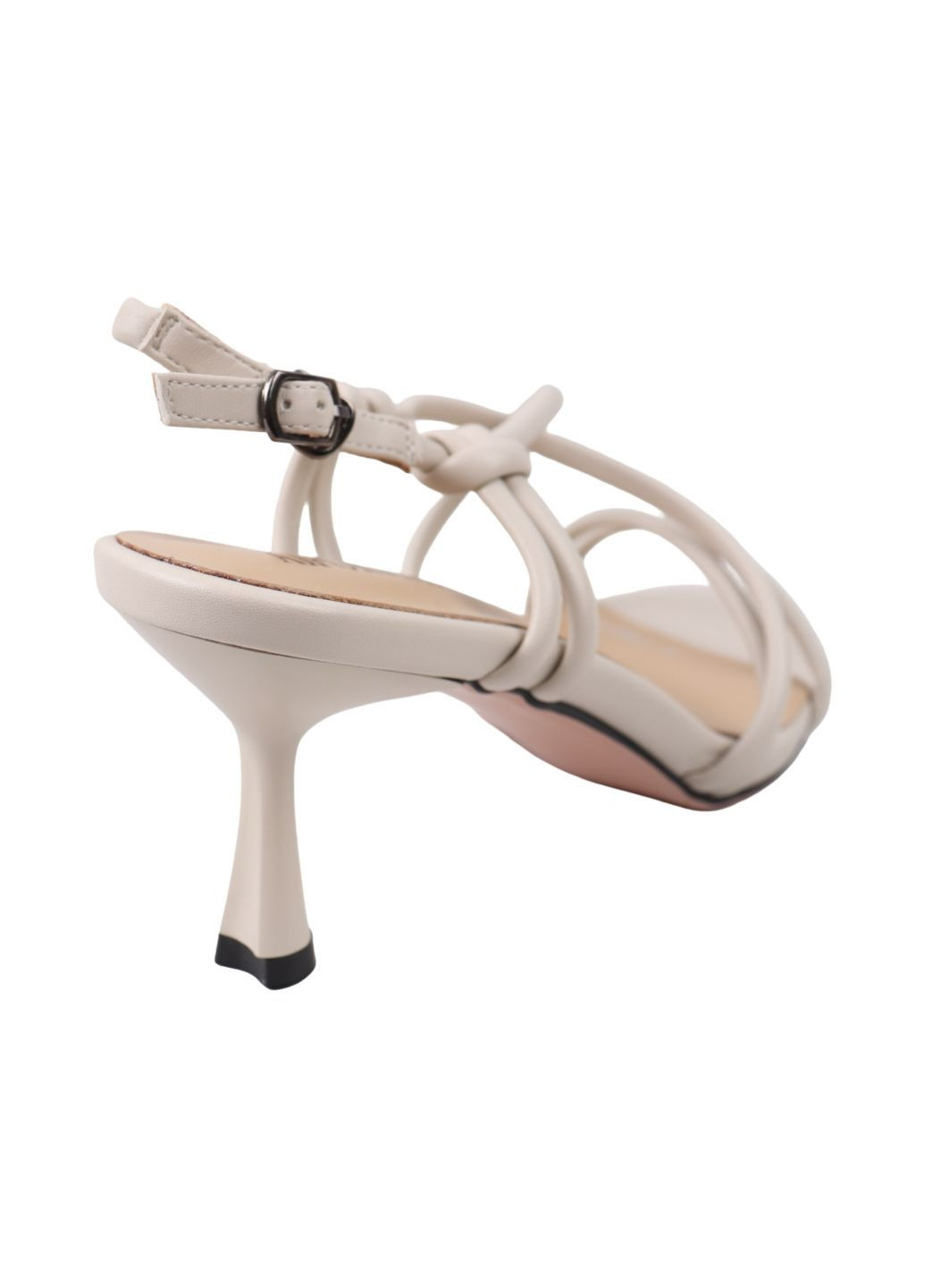 Босоніжки жіночі молочні на шпильці Aiformaria 167-25LB (331611791)