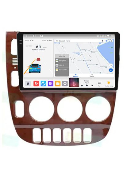 Штатная магнитола Makede MS 2k M-Class I W163 ML (1997-2005) CarPlay QleD M500S 2k 4GB+64GB Mercedes-Benz ML-Class (369239472)