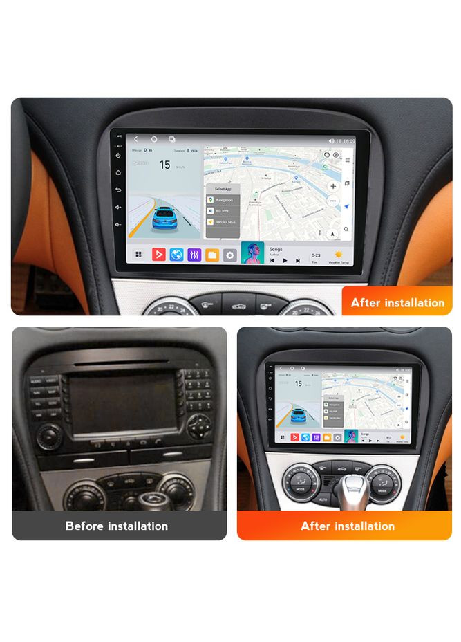 Штатная магнитола Mekede M150S SL-class W230 (2004-2011) QleD Mercedes-Benz (369239467)