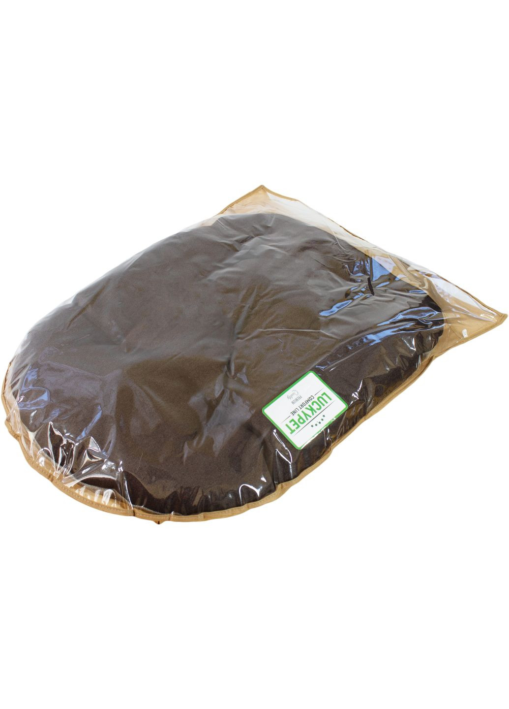 Лежак-подушка для собак та котів для собак та котів Морфей №2 50х70 см Коричневий (4820224215341) Lucky Pet (313239428)