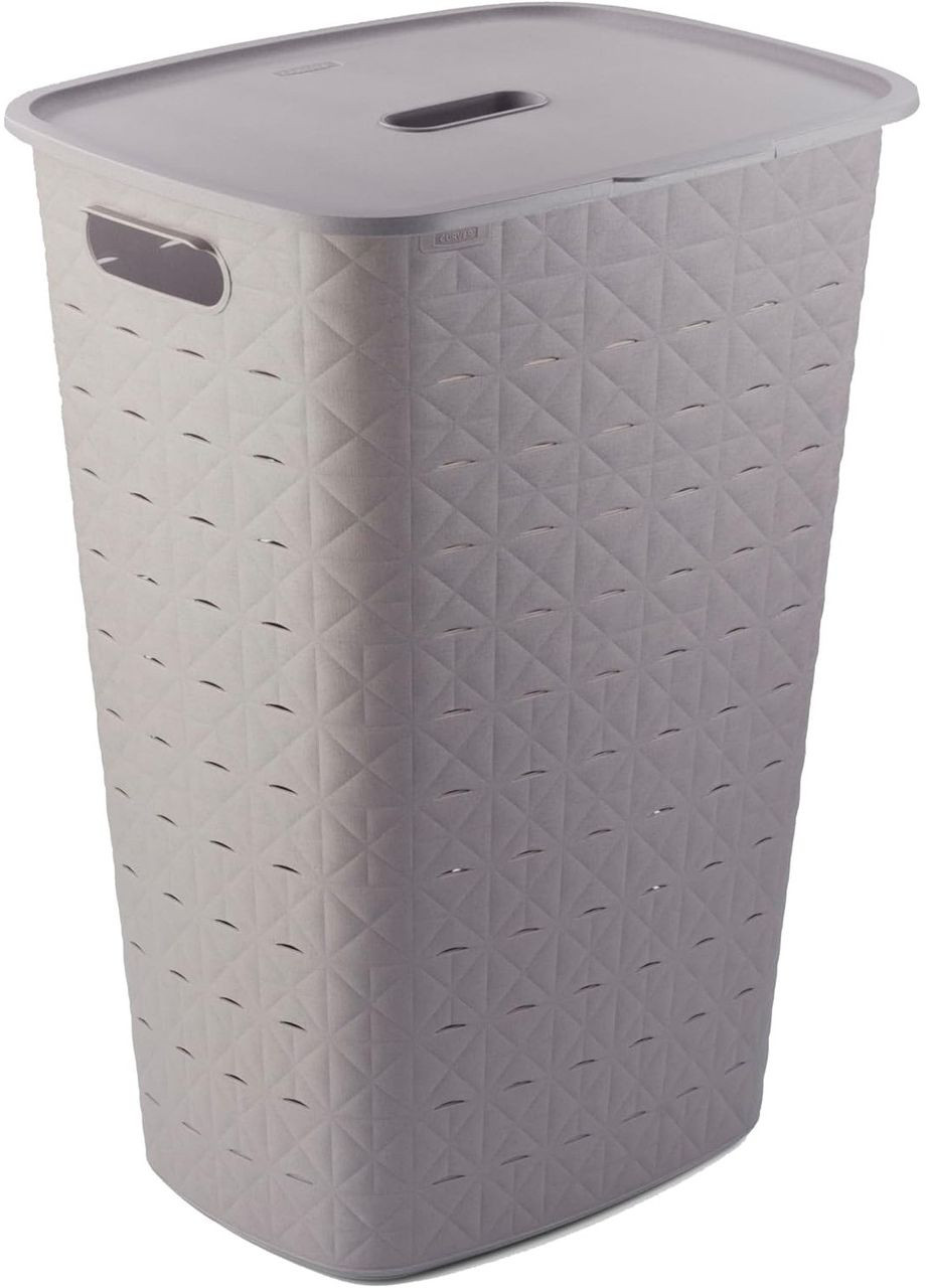 Корзина для белья пластиковая Softex 56 л (00571) Бежевая Curver (334004431)