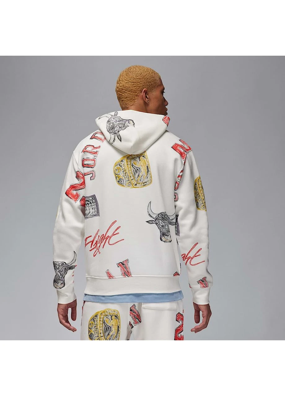 Белая футболка-спортивный костюм brooklyn fleece white fn4545-133__fn4547-133 для мужчин Air Jordan