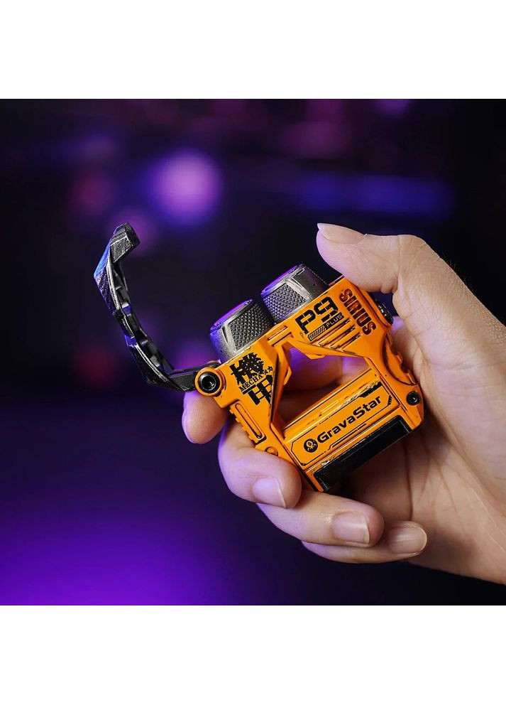 Гарнитура TWS Sirius Plus BT 5.3 Yellow (GSP9PLUS_YLW) GravaStar (351363584)