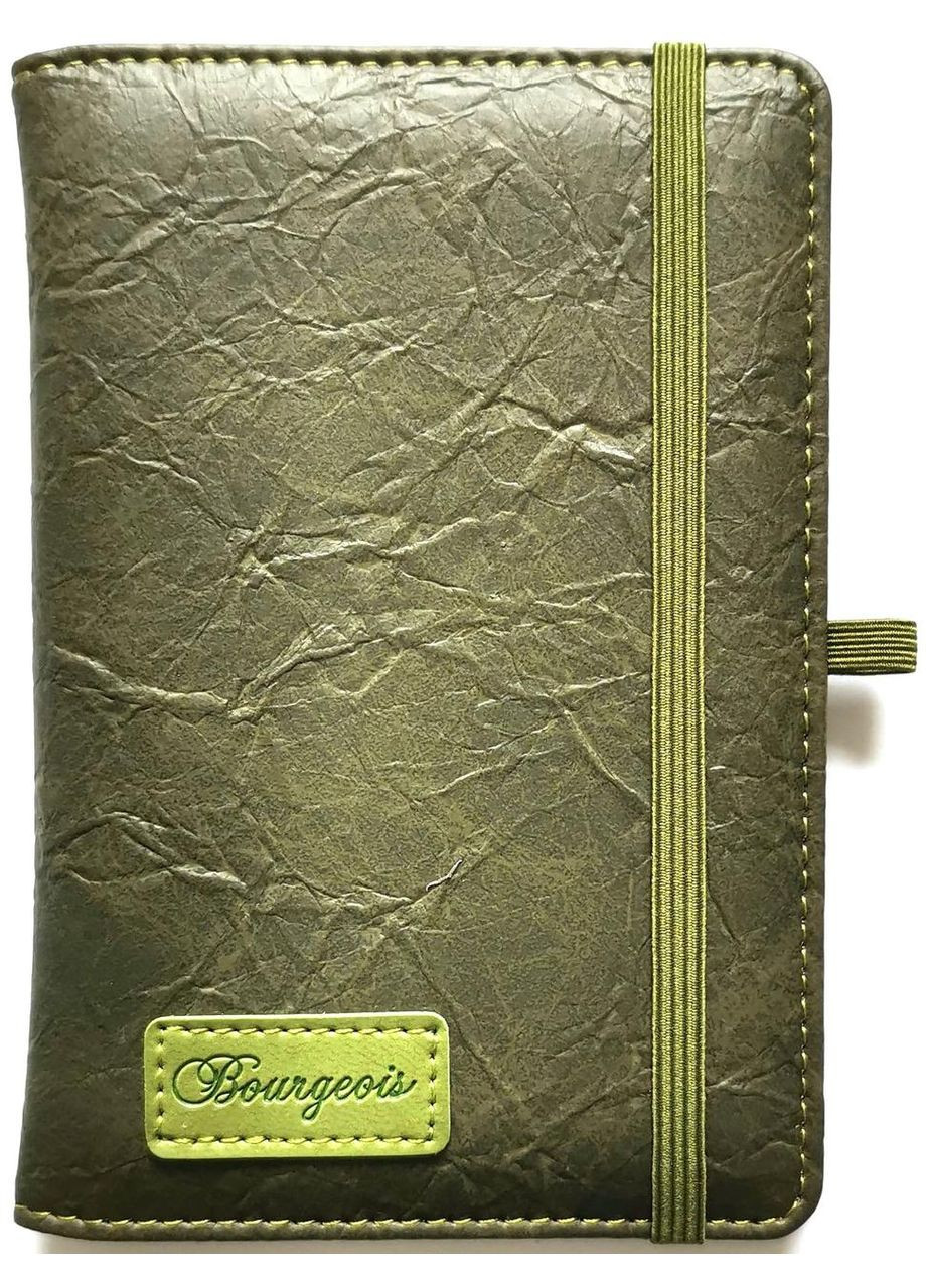 Блокнот на резинке " " А6/120 кожзам Тв.обкл. /N9729/ вн.бл.70г, # (1/60) Bourgeois (393786677)